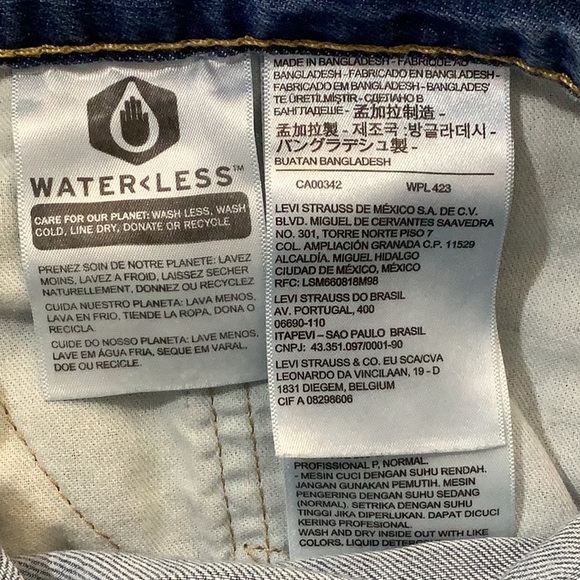 Levi’s Strauss & Co. Men Denim Jeans Pants - Picture 8 of 8